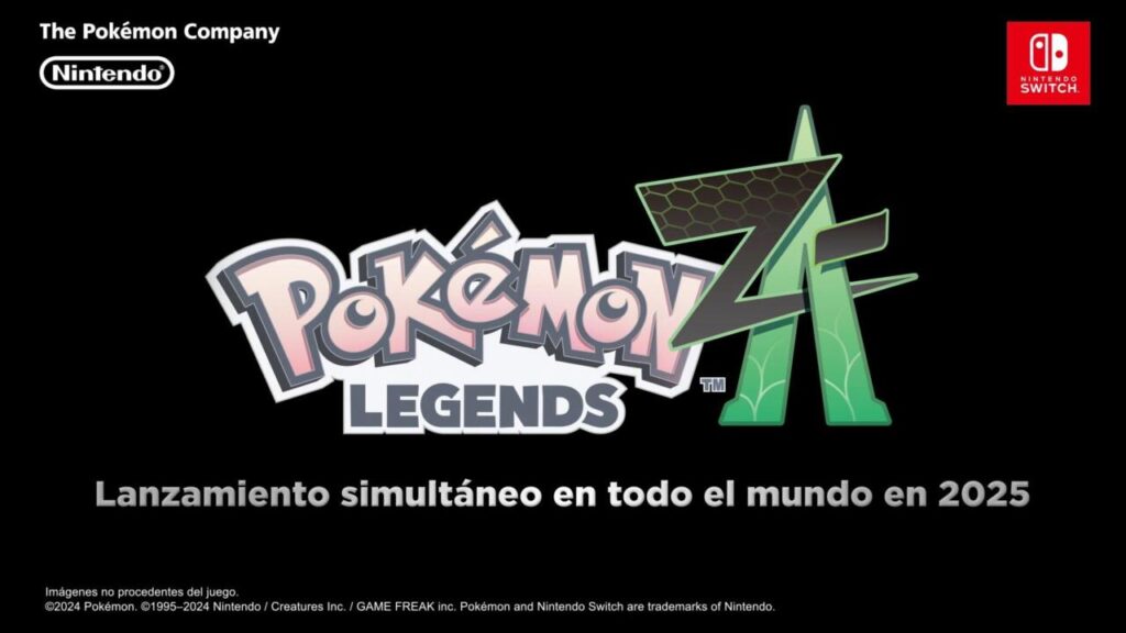 Lanzamiento Pokémon LEGENDS Z-A